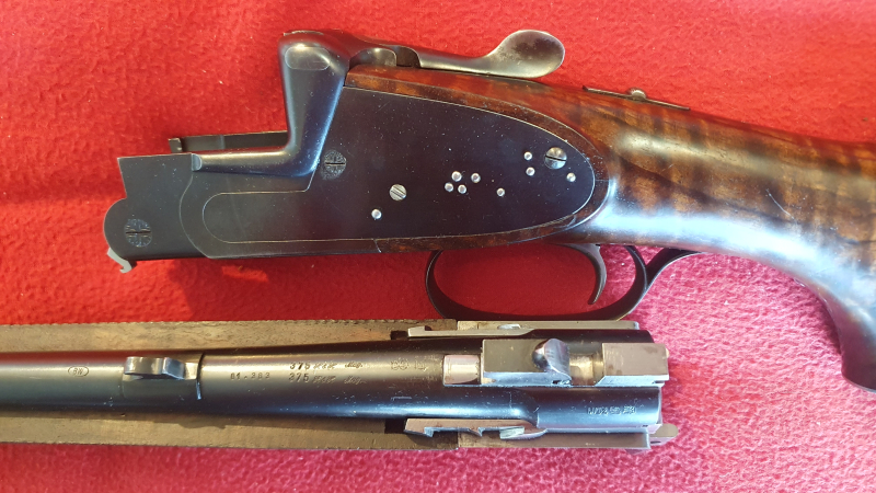 BDB, Veratschnik, Ferlach, Kal.375 H&H, Ejektoren, Mag-na-Port – Bild 3