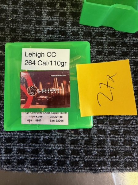 27x Lehigh CC 110gr - .264 / 6,5 Cal – Bild 2