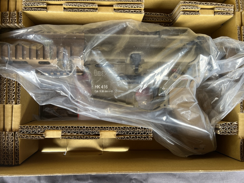 HK416 A5 NEU NEU VFC S-AEG RAL8000 – Bild 3