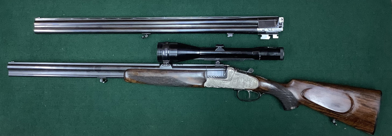 Bockbüchsflinte Krieghoff Kal. 12/70 | 7x65R inkl. Wechsellauf 12/70 gebraucht – Bild 2