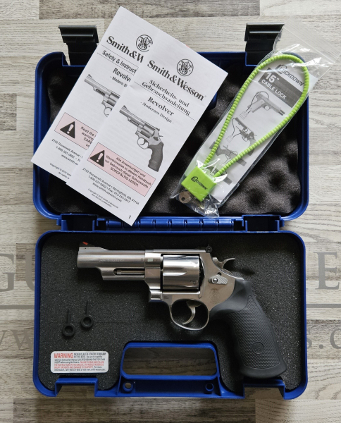 Neuware vom Fachhandel - Revolver Smith&Wesson 629 4" Kal. .44Mag stainless - versandkostenfrei ! – Bild 5