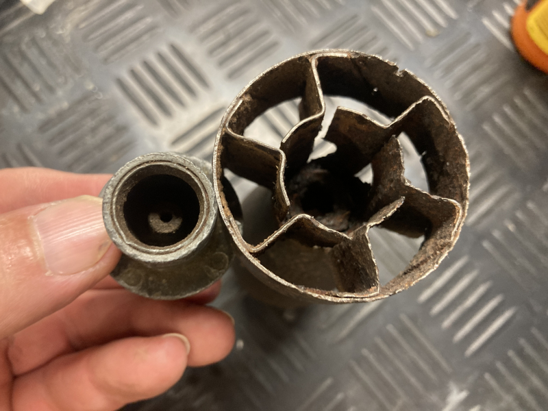 Deutsche SD1 Abwurf Bombe leer Deko Wehrmacht Luftwaffe – Bild 3