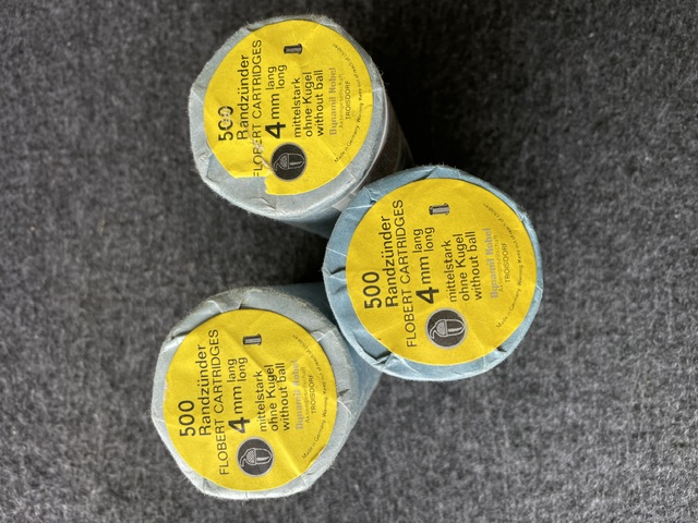 500. Flobert 4mm Zimmerpatrone Hirtenberger – pilt 2