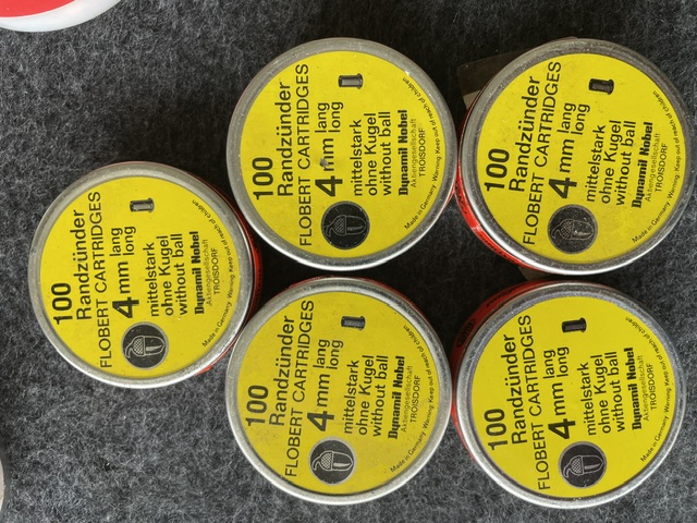 500. Flobert 4mm Zimmerpatrone / Hirtenberg – billede 6