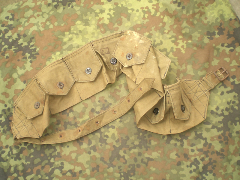 abx sowetisches Patronenbandulier mit SA Stempel – Bild 1