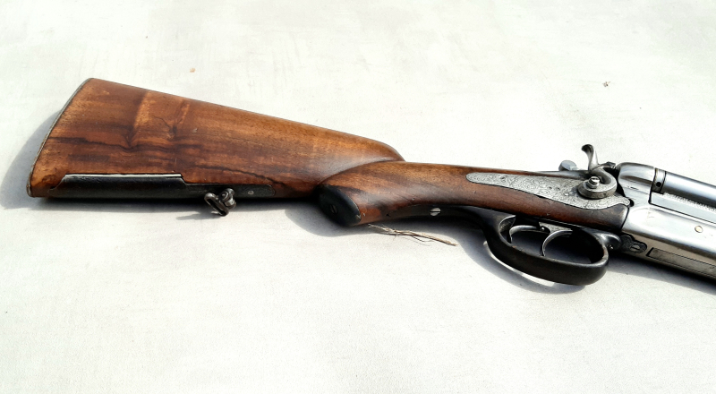 altes Luftgewehr Doppellauf Pumpgewehr Sammler – Bild 4