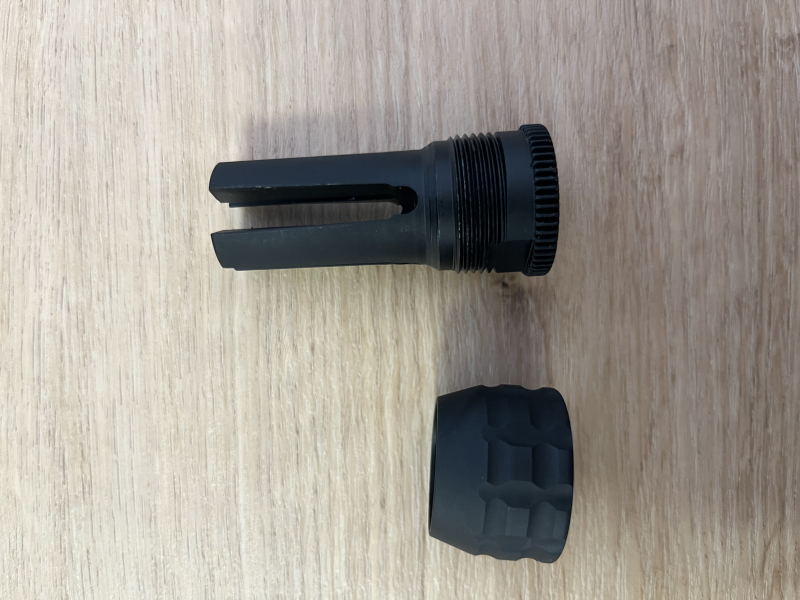 Ase Utra BoreLock Flash Hider 5.56 M14x1 – inkl. BoreLock-Überwurfmutter – Bild 2