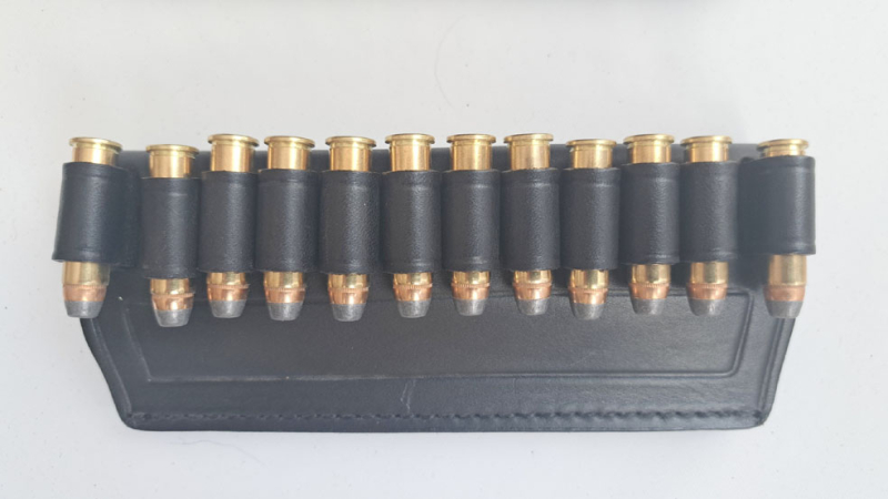 Zwei Radar Patronenhalter für je 12 Patronen, Kaliber .38Special, .357Magnum u.a. – Bild 3