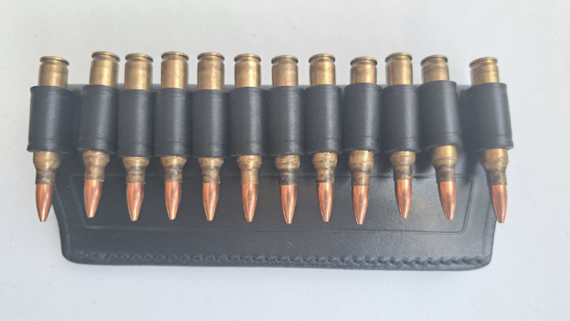 Zwei Radar Patronenhalter für je 12 Patronen, Kaliber .38Special, .357Magnum u.a. – Bild 4