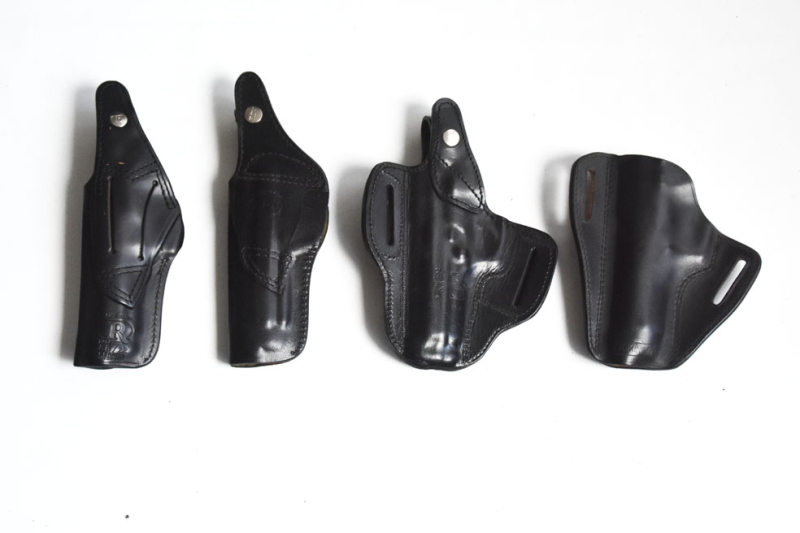 Konvolut mit sieben Holstern für Beretta Modell 92 / 92 F, Radar, Sickinger, Galco usw. – Bild 2