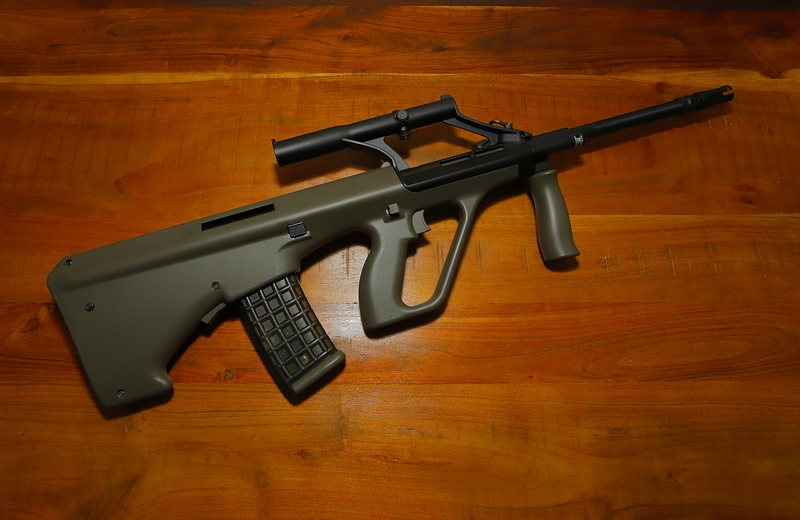 Verkaufe AUG A1 Softair <0,5 Joule von Jing Gong +Top-Zustand+ AEG – Bild 3
