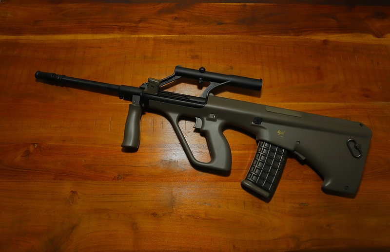 Verkaufe AUG A1 Softair <0,5 Joule von Jing Gong +Top-Zustand+ AEG – Bild 2