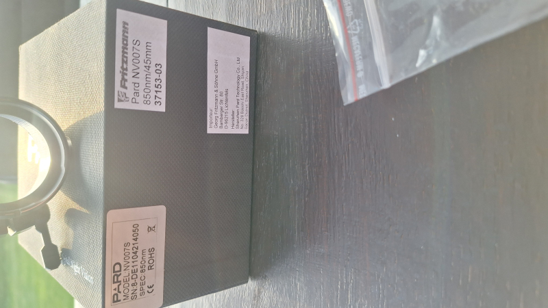 Pard 007s 850nm mit 2 Stk Rusan Adapter – slika 4