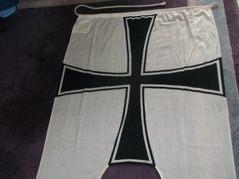 **Große Bootsfahne-Deutschland Kreuz-Marine-Flagge-Geschwaderstander-Original** – Bild 3