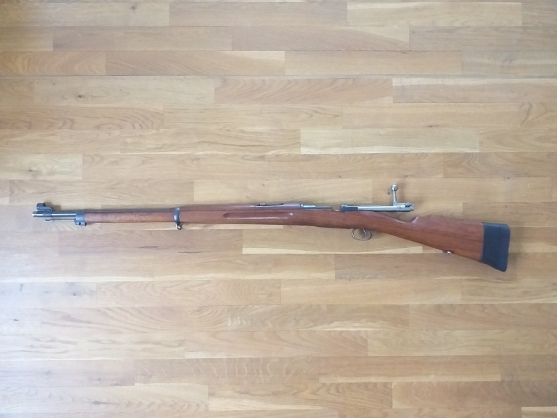 Schaftkappe Schaftverlängerung Rückstoßdämpfer speziell für Schweden Mauser M96 M94 M38 – Bild 2