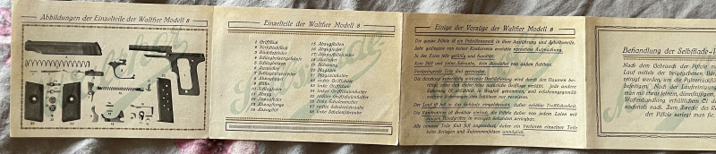 Walther Modell 8 Bedienungsanleitung – billede 3