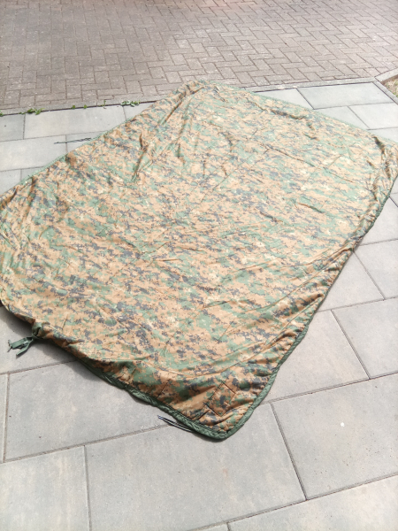 Poncholiner Ansitzsack Not Schlafsack USMC Tarndecke – εικόνα 2