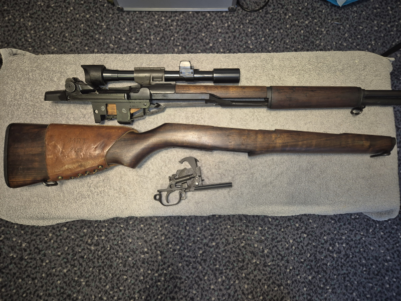 Scharfschütze Gewehr Garand M1-D 30/06 – imaginea 2