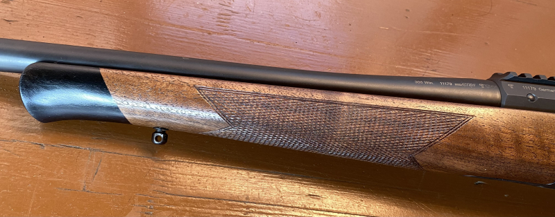 Umarbeitung Ihres Steel Action SteelAction Holzschaftes zu einem wunderschönen schlanken Schaft – Bild 4