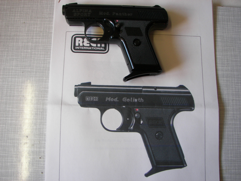 Pistole von Reck 9mm PAK mit Holster – Bild 6