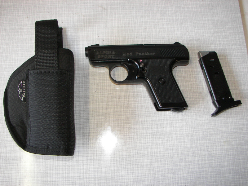 Pistole von Reck 9mm PAK mit Holster – Bild 3