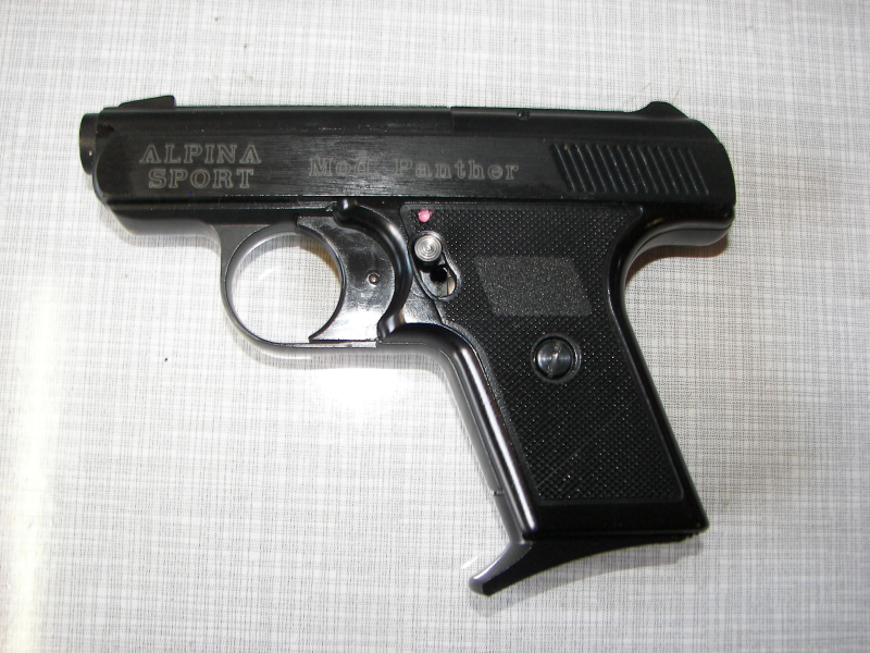 Pistole von Reck 9mm PAK mit Holster – Bild 1