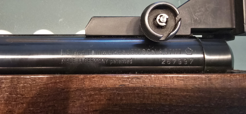 LG Feinwerkbau Model 300S für Rechtsschützen/in, Kaliber 4,5 mm – Bild 4