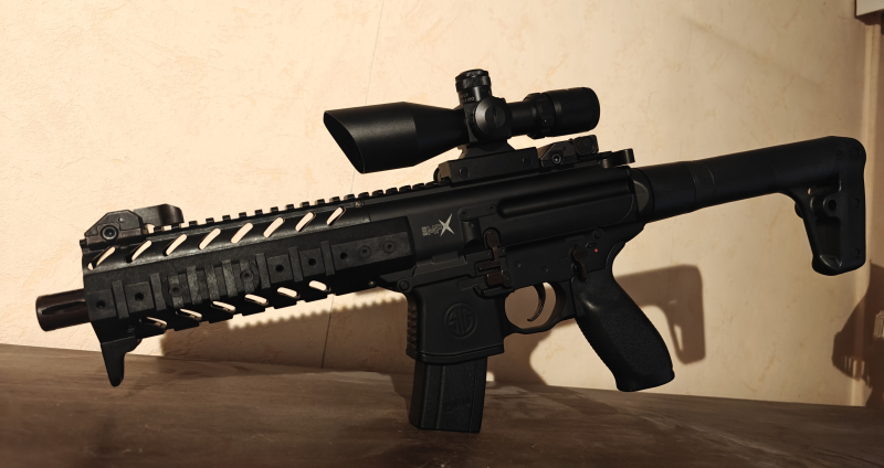 Sig Sauer MPX mit ZF für 4,5mm Diablos – Bild 4