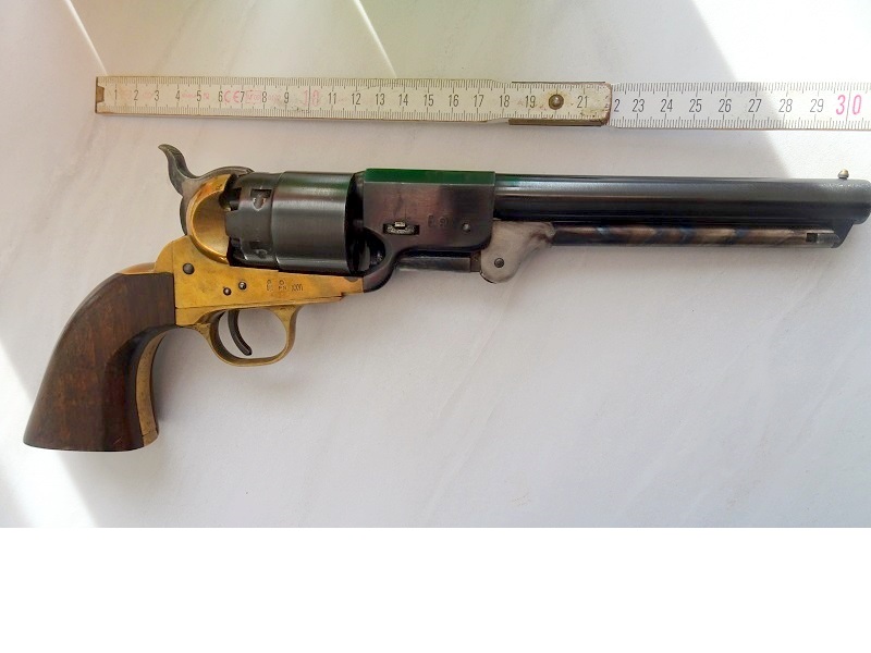 Perk. Revolver "Hege Uberti", Kal. .44BP – Bild 3