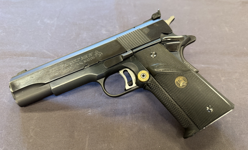 Colt 1911 MKIV Gold Cup National Match mit Zubehör – Bild 1
