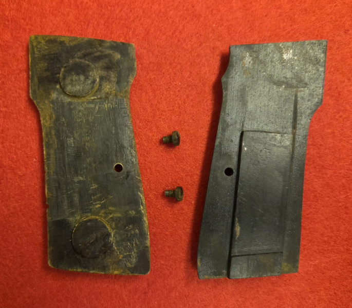 Selten: Griffschalen für frühe Walther Pistole Modell IV (Mod. 4) – Bild 2