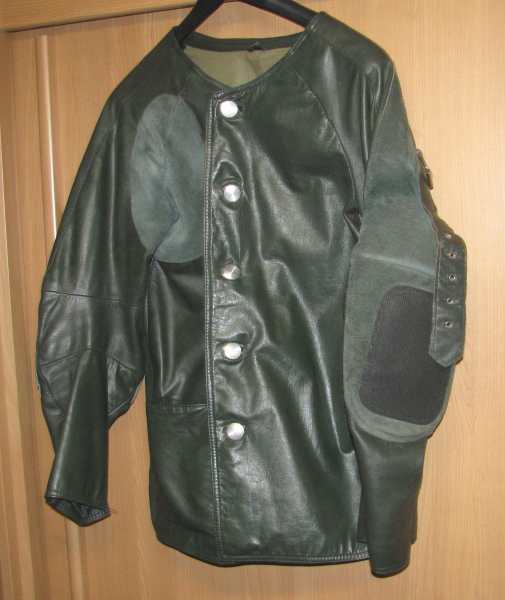 Schießjacke Größe 54 aus Leder und ein Schießhandschuh – Bild 3