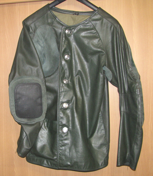 Schießjacke Größe 54 aus Leder und ein Schießhandschuh – Bild 4
