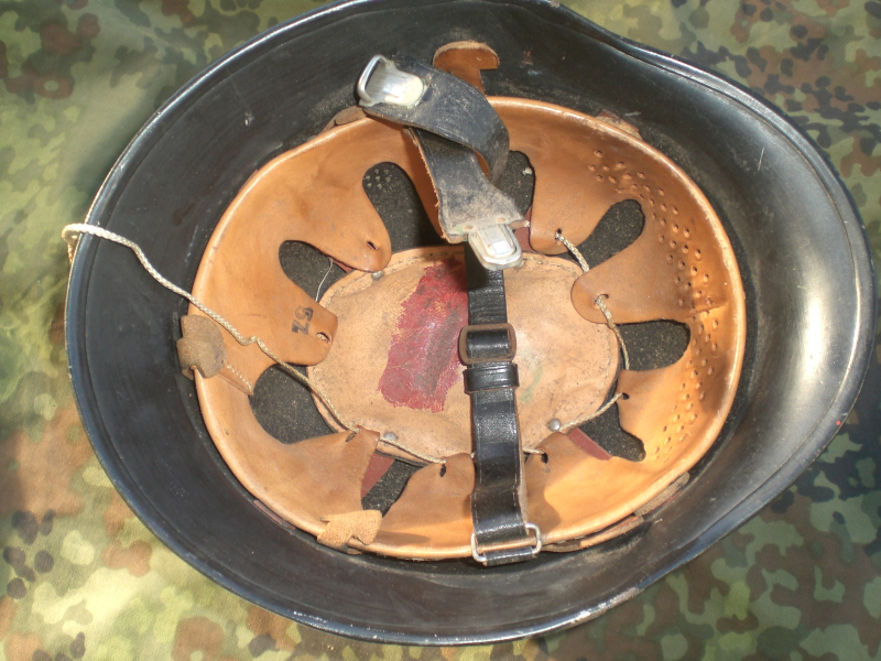 Deutscher Stahlhelm 2 .Weltkrieg? Werksfeuerwehr – Bild 4
