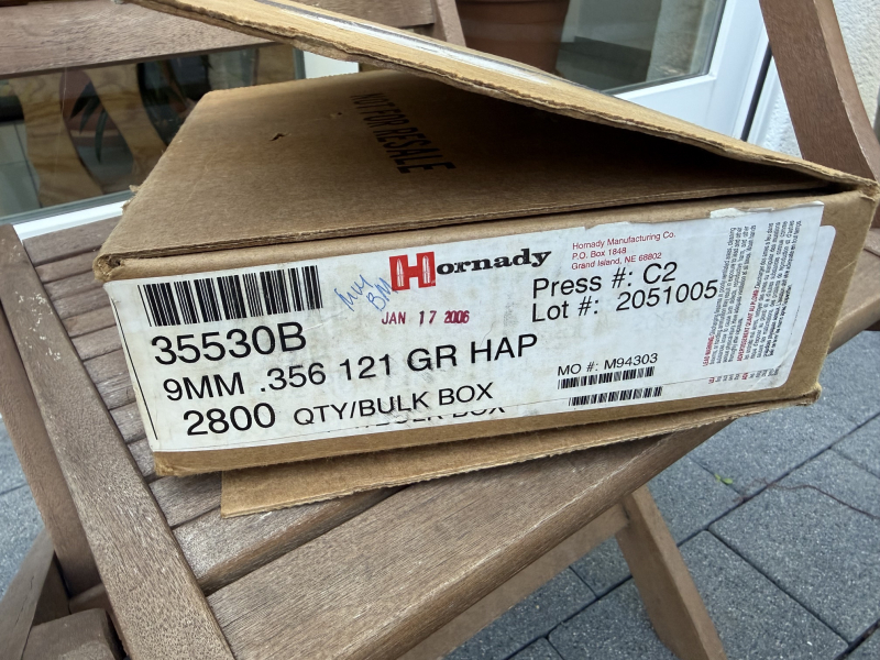 Hornady Geschosse .356 9mm Luger 121 grain Artikel-Nr. 35530B – Bild 2