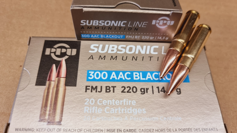 .300 Blackout 220grs FMJBT PPU 100 Stk. A-656 ##SSZ Berka – Bild 1