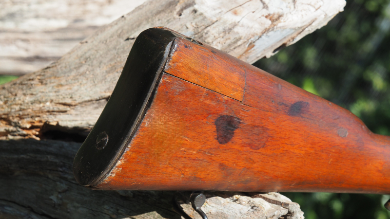 Aus Sammlung ! Schaftset für Carcano "Terni" M1891/41 Gewehr / Komplett mit Metallteilen ! – Bild 6