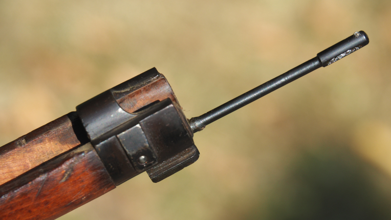 Aus Sammlung ! Schaftset für Carcano "Terni" M1891/41 Gewehr / Komplett mit Metallteilen ! – Bild 5
