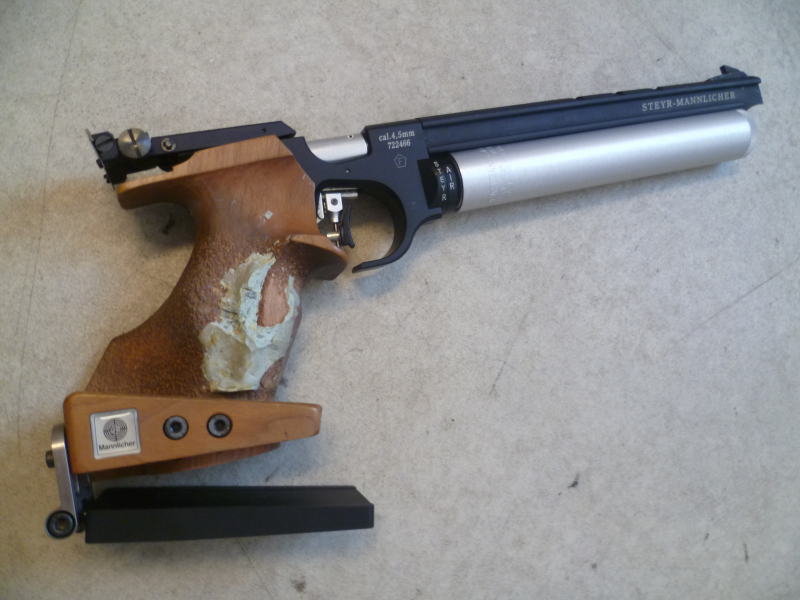 Matchluftpistole Steyr LP 10 defekt – Bild 3
