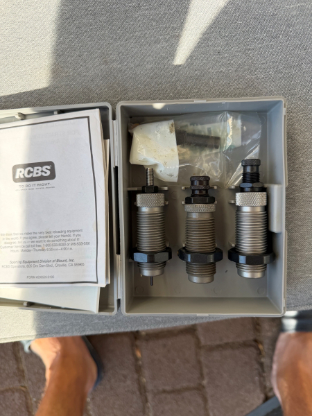 RCBS 3-Die Carbide Matrizensatz 9 mm Makarov Originalbox – Bild 2