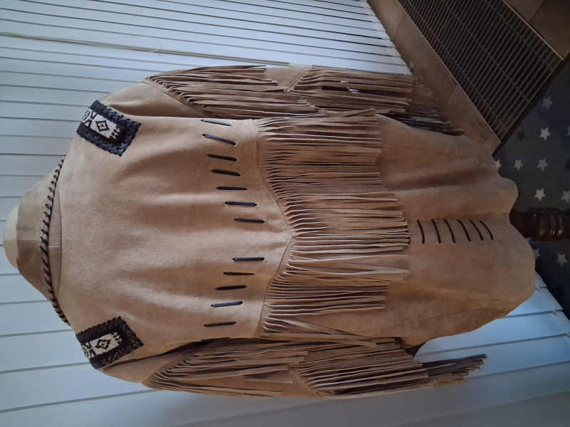 Fransenlederjacke – immagine 2