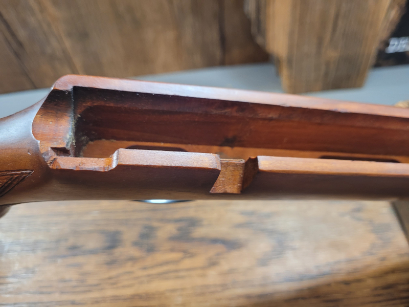 Schaft Nussbaum Kleinkaliber Repetierer Anschütz Steyr Walther Feinwerkbau – Bild 5