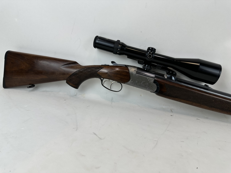 Bockbüchsflinte BRNO Mod. 502 Kaliber .243Win. 12/70 inkl. Schmidt & Bender 2,5-10x56 *TOP* – obrázek 4