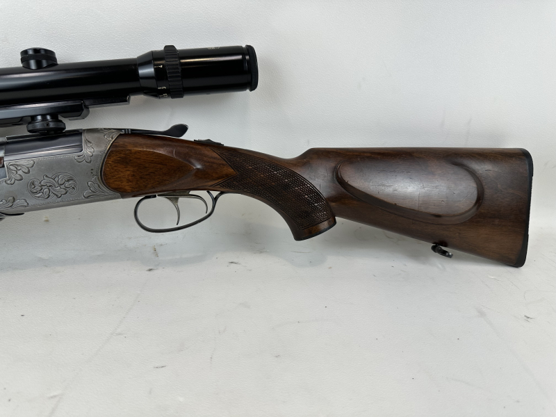 Bockbüchsflinte BRNO Mod. 502 Kaliber .243Win. 12/70 inkl. Schmidt & Bender 2,5-10x56 *TOP* – obrázek 2