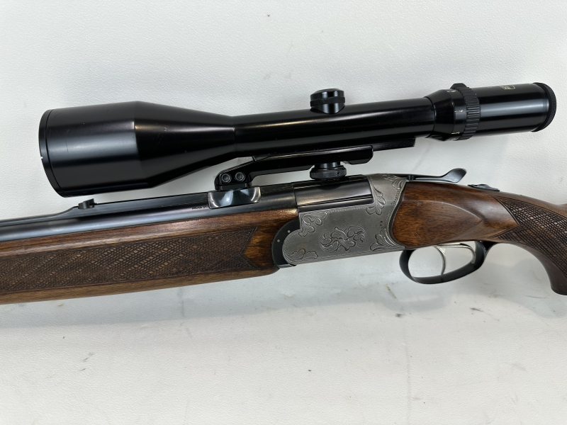 Bockbüchsflinte BRNO Mod. 502 Kaliber .243Win. 12/70 inkl. Schmidt & Bender 2,5-10x56 *TOP* – obrázek 3