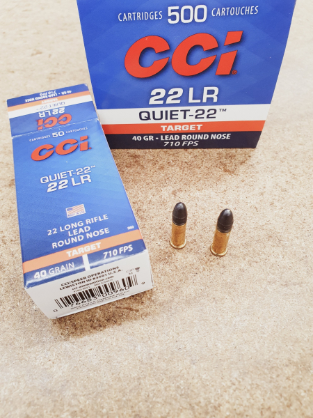.22LR 40grs CCI Quiet-22 Target 500 Stk. No. 960 # SSZ Berka – Bild 1