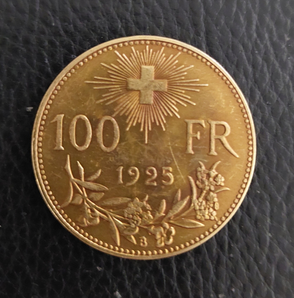 3 Münzen 5 Dollar 100 Franken – Bild 4
