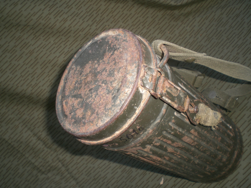 Wehrmachts Gasmaskendose 2. Weltkrieg – Bild 2