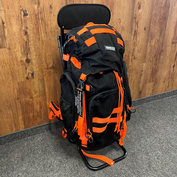 NEVERLOST Rucksack "Endurance Plus" mit integriertem Stuhl & Lehne – zdjęcie 3