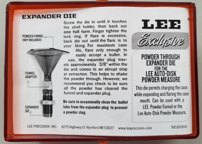 LEE Pro Auto-Disk Powder Measure +Extras – attēls 3